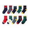12pairs/lot Baby Floor Socks Boys Cotton Children's Anti-slip Boat Low Cut Sock 1-5Years