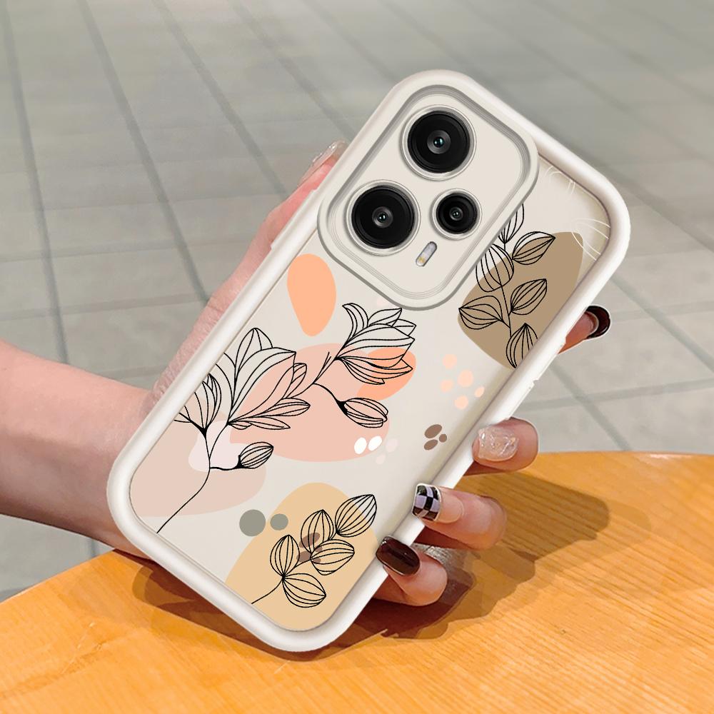 Мягкий силиконовый квадратный чехол с рисунком лестницы для телефона, полное покрытие, противоударный защитный резиновый чехол для камеры для Xiaomi Redmi