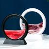 3D часы с движущимся песком, орнамент в виде песочных часов, скандинавский домашний декор, картина с струящимся песком, картина с изображением песочных часов, декор для офисного стола