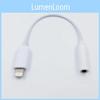 To Lightning White 35mm Headphone Jack Adapter Cable For Iphone 7 Plus 7