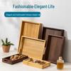 Bamboo Wood Dry Tea Serving Tray