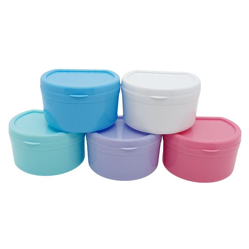 Портативный лоток для протезов, пластиковые брекеты, ортодонтический чехол, коробки для ложных протезов для женщин и мужчин