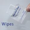 100Pcs Portable Alcohol Prep Pads Antiseptic Sterilization Swabs Wipes Cleanser 70% Alcohol Content