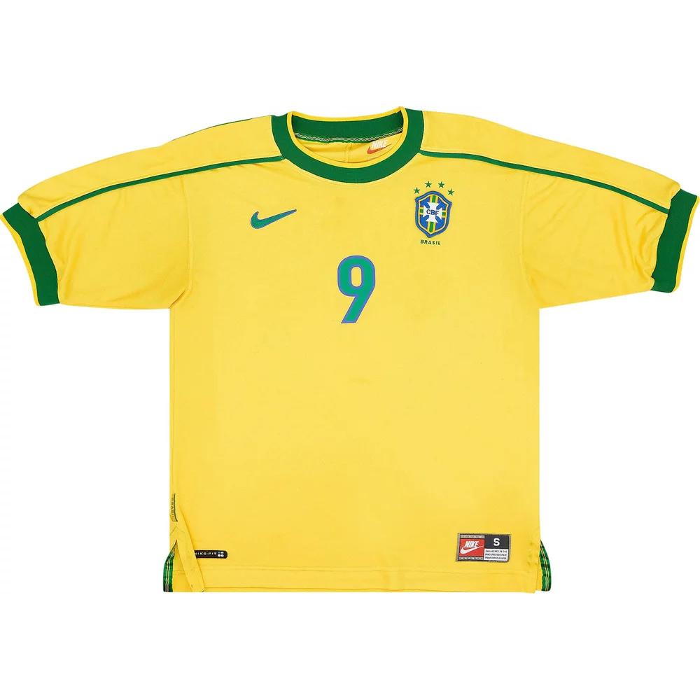 Nike Brazil 1998 Reissue Soccer Jersey Men's Pine Green/Lucky Green IB1155-741