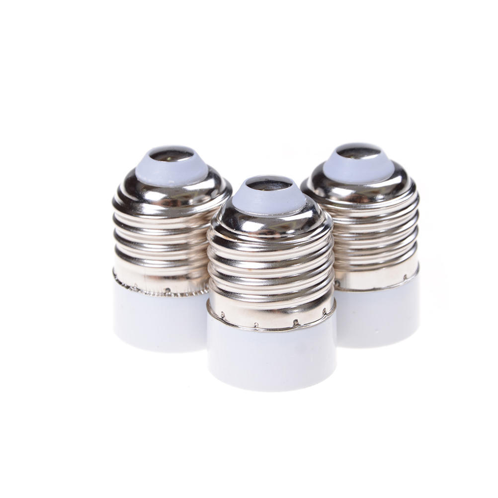 Основание от E14 до E27. Светодиодная лампа. Патрон лампы. Переходник. Цоколь. Преобразователь.