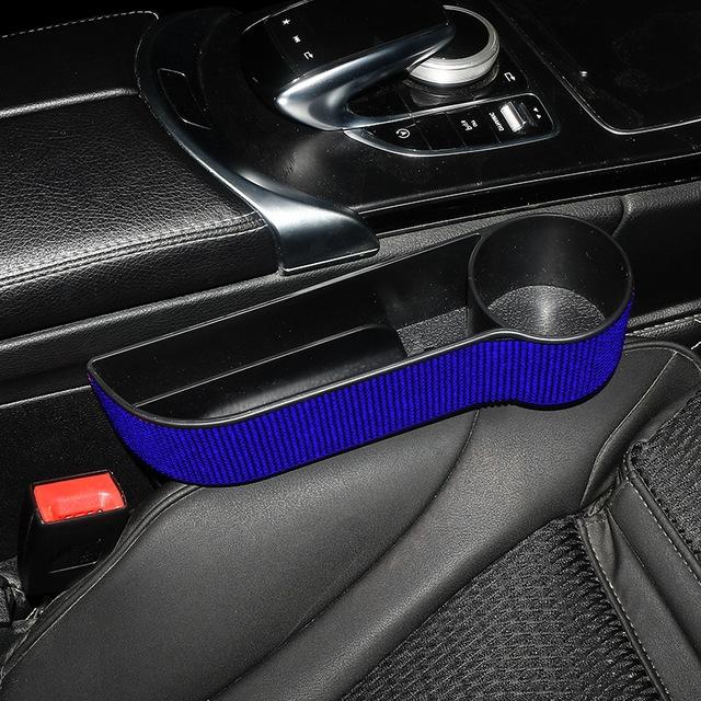 Автомобильное сиденье Gap Crevice Storage Box Crystal Drink Cup Gap Holder Organizer Phone Cup Bottle Holder Bling Car Accessories for Woman