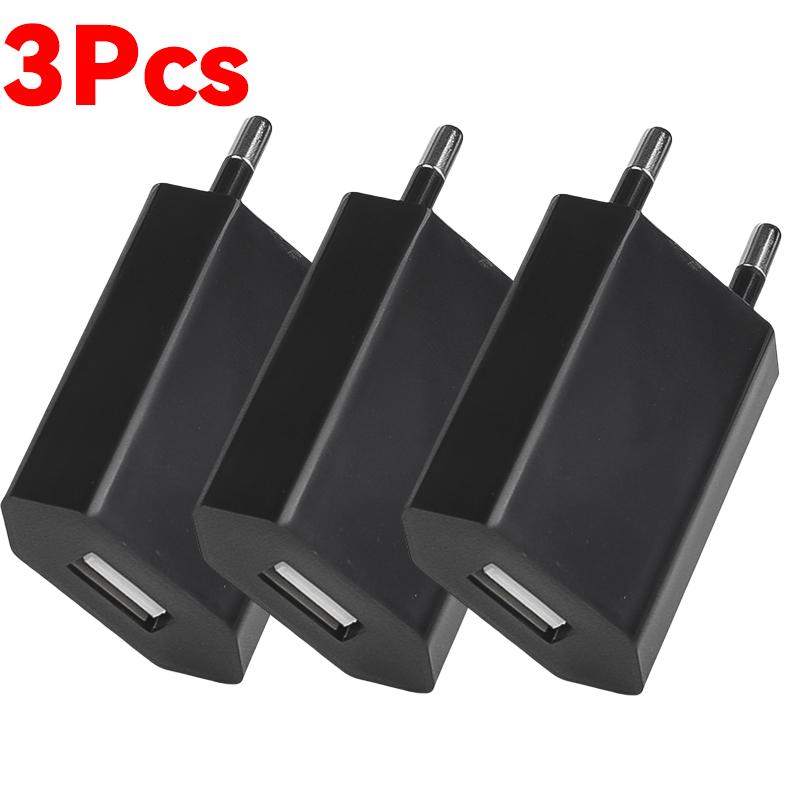 5/1Pcs Universal 5V 1A EU Plug USB Wall Phone Charger For iPhone iPad Samsung Xiaomi Redmi Google Charger Power Adapter