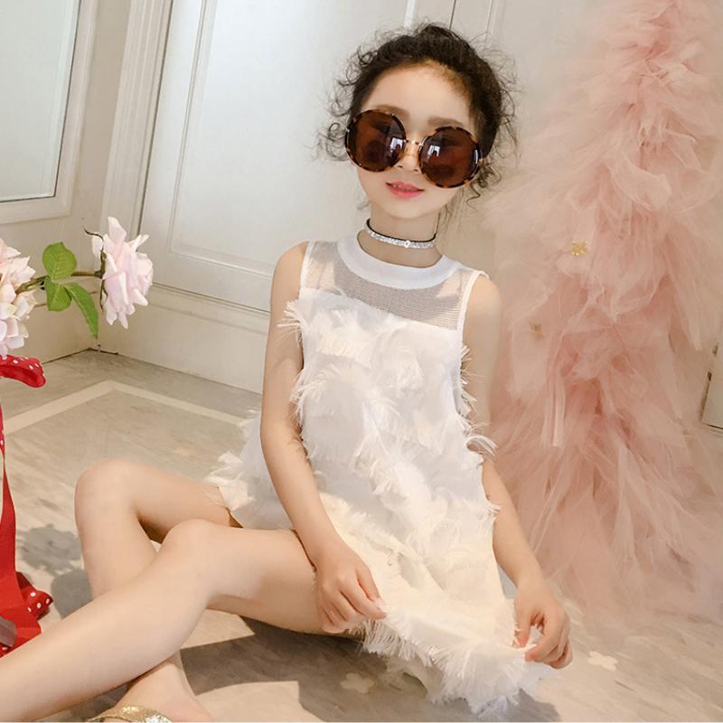 Летнее детское платье, газовая юбка, юбка принцессы