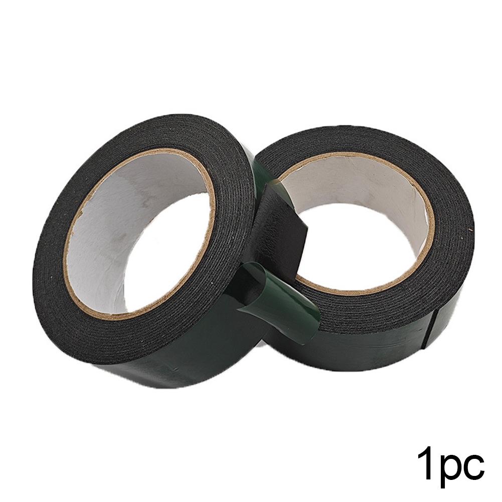 10M Double Sided Foam Tape Black PE Sponge Ultra-strong Self-adhesive Waterproof Heavy Duty Mounting Tape for Decor