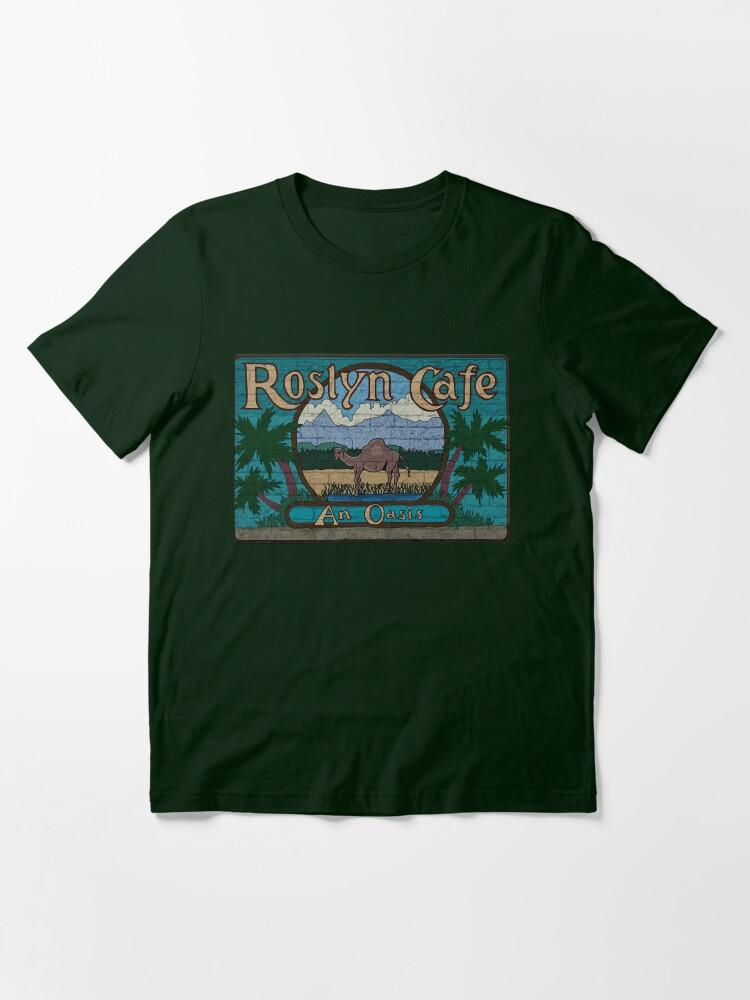 Oasiss Rosyln Cafe - Оазис, вдохновленный классической базовой футболкой Northern Exposure