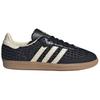 adidas Оригинальные кроссовки Samba Немецкой армии Унисекс Черные HQ9282