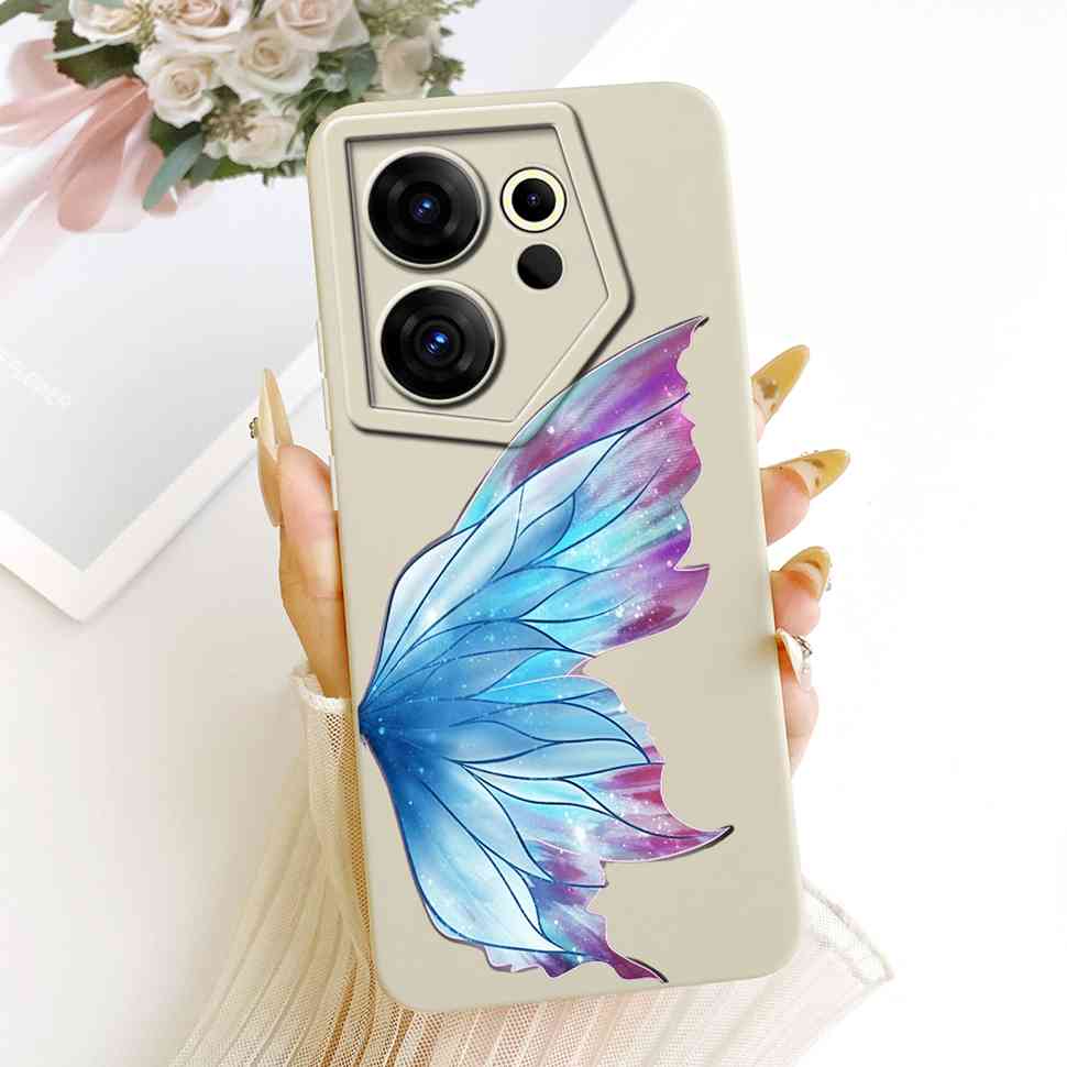 Для Tecno Camon 20 Premier 5G Чехол CK9n Силиконовая Задняя Крышка Для Camon 20Premier 5G Простые Цветные Печатные Чехлы Для Телефона Fundas