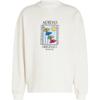 Adidas Originals Olpc Crew 2 Letter Print Soft Long Sleeve Sweatshirt Men Sweatshirt Off-White IX6745