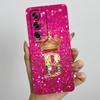 Чехол для OPPO Reno 12 Pro 5G С буквенным принтом Корона Жидкий силикон Чехол для телефона Для OPPO Reno12 Reno 12 12Pro Coque CPH2625 CPH2629 Funda