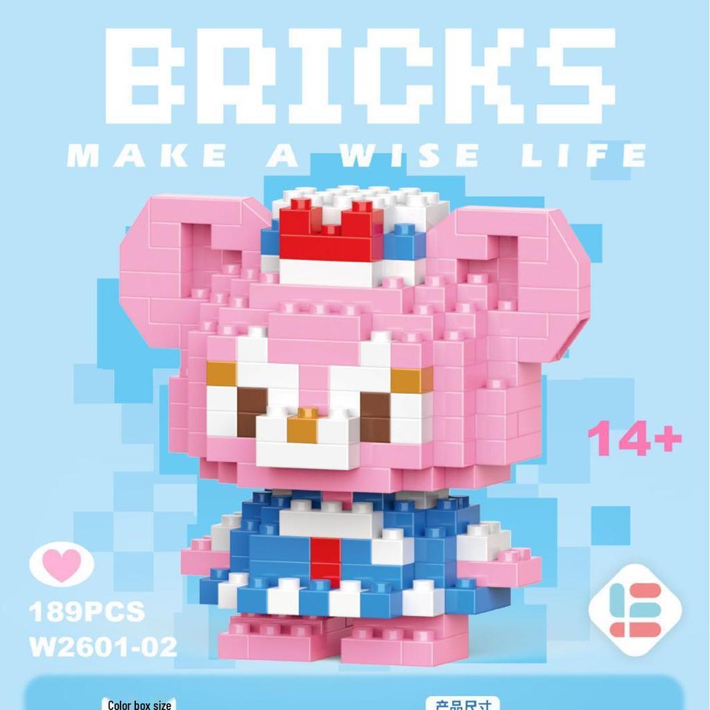 Детские популярные куклы-конструкторы - Развивающие игрушки для мальчиков и девочек детского сада