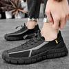 Мода 2025 Новая Мода Балетки Летняя Сетка Мужская Обувь Легкие Кроссовки Мужская Мода Повседневная Обувь для Ходьбы Дышащая Мужская Обувь для Хайкинга