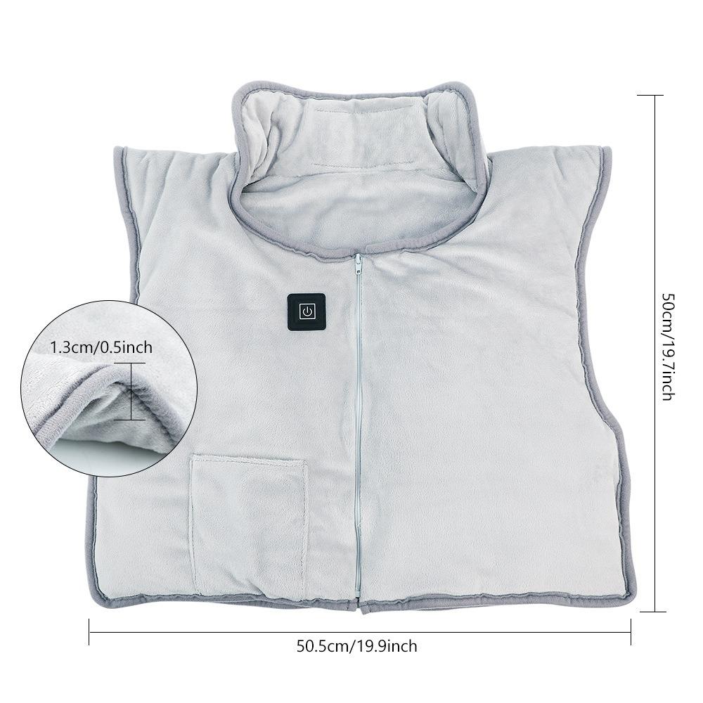Heat-resistant Shoulder Neck Warmer Thermal Heating Blanket Cape Neck Warmth