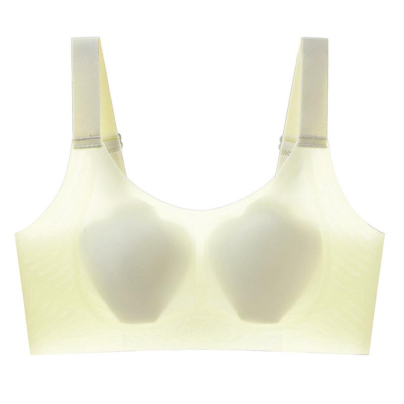 Rabbit Ear Bra Women's Soft Support Bra Decompression Bra Seamless Bra Push Up Bra
