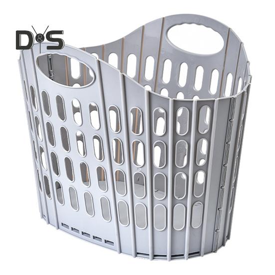 Корзина для белья с эргономичной ручкой, большая вместимость, складная конструкция, вентилируемая многофункциональная корзина для хранения