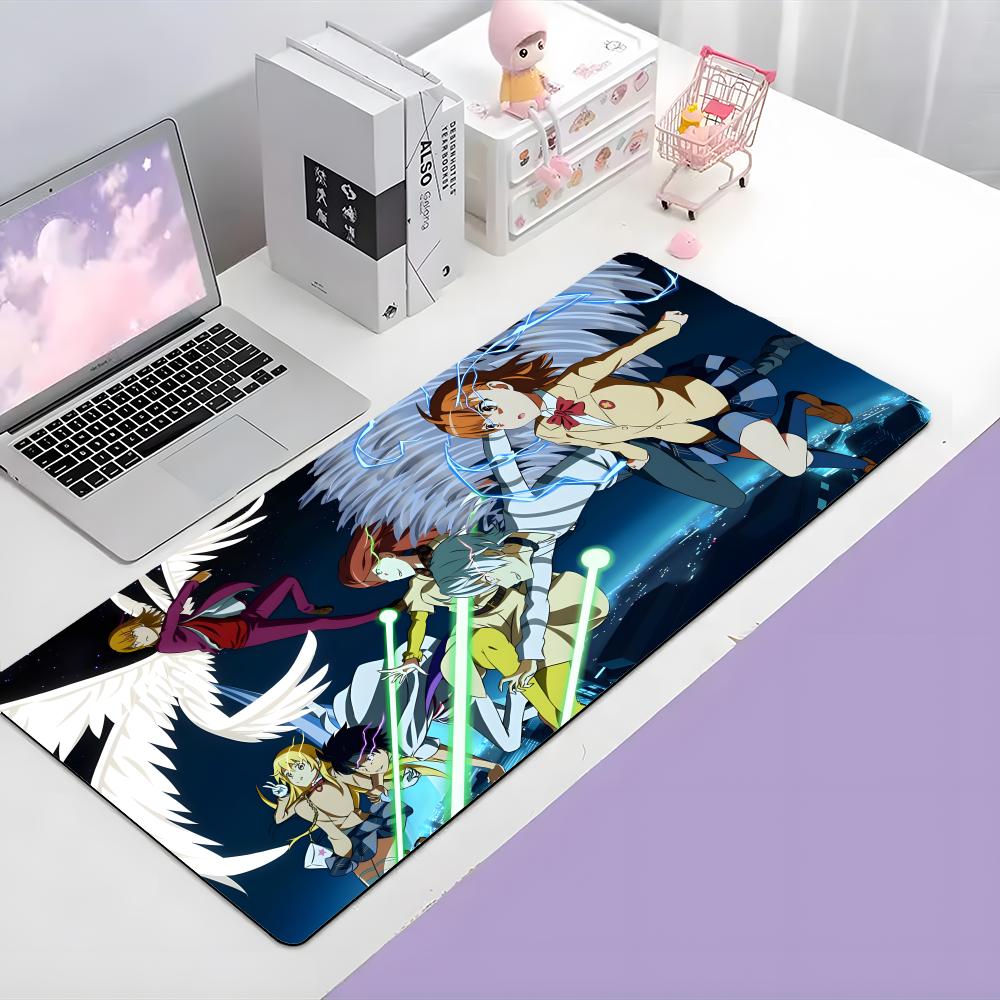 Cool Magical Anime Aa Certain Magical Index Mouse Pad Large Gaming Mousepad With Thick Stitched Edge Nonslip Desk Mat
