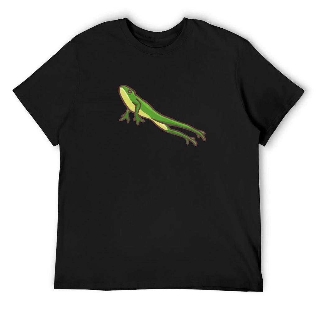 I Wanna Be Free Frog T-Shirt Boys Animal Print Tees Mens Clothing