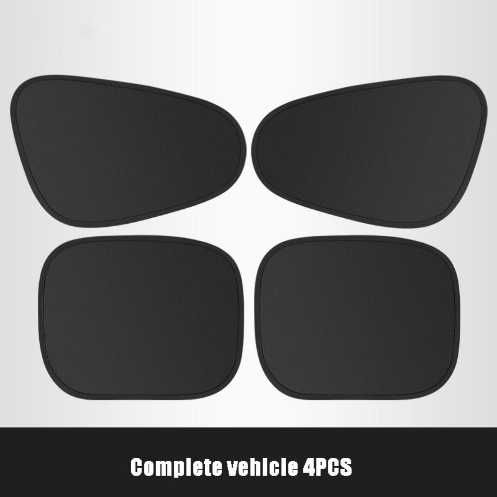 Sun Protection Car Side Window Sun Shade Electrostatic Adsorption Auto Side Curtain Universal