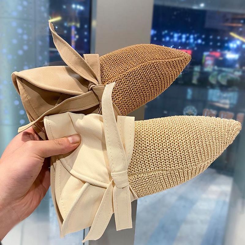 Women Bucket Hat Summer Uv Protection Big Wide Brim Beach Sun Hats Outdoor