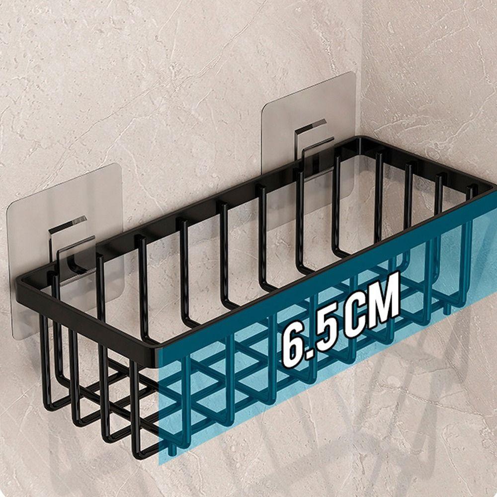 Large size Self-draining Sink Shelf Portable Soap Basket Sponge Holder  Bathroom Shampoo Shelves
