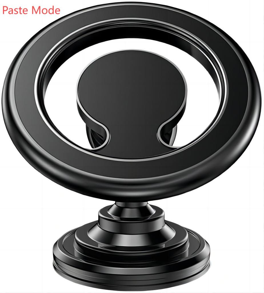 Новый магнитный держатель для телефона, вращающийся, приборная панель, черный, крепление-подставка, кронштейн для GPS-мобильного телефона в автомобиль для MagSafe iPhone 15 14 13 12