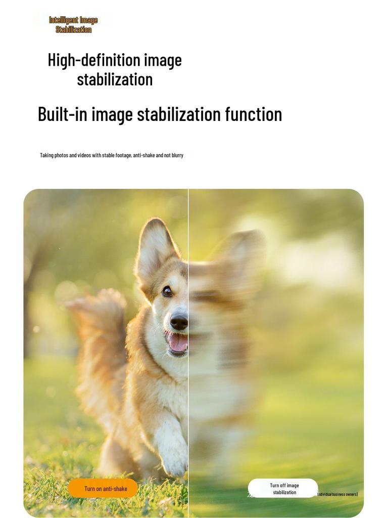 Цифровая камера с двумя объективами высокой четкости для студентов - Ретро CCD-дизайн