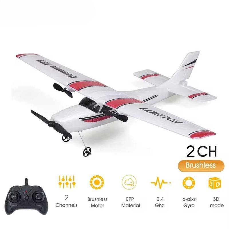 New Rc Aircraft EPP Foam 2.4G Remote Control Wingspan Aircraft Fixed Wingspan Aircraft Long-lasting Endurance Glider Boys Toy Children's Gift