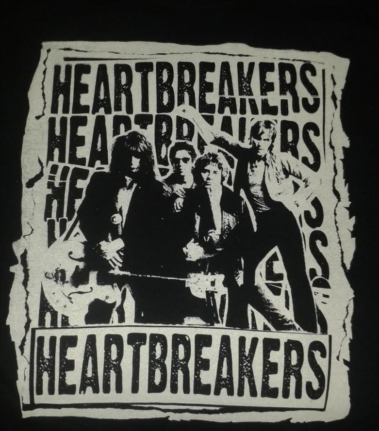 Vintage Johnny Thunders HEARTBREAKERS Cotton Black All Unisex Shirt Unisex T-Shirt