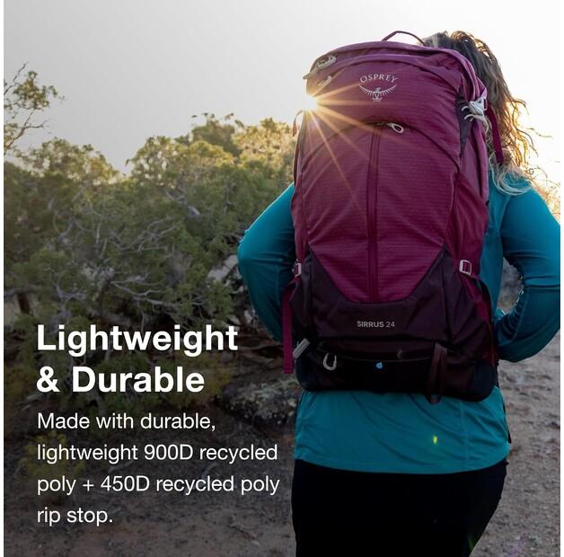 Backpack Osprey Sirrus 34 Elderberry Purple/chiru Tan (Women's) (10005786)