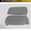 For Getz 2003-2011 Interior Sun Visor Left Right 2 Piece Set Gray Color High Quality Makeup Mirror OEM 852201C670DU