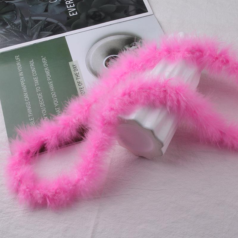 Красочные полоски перьев индейки для поделок и рождественских украшений