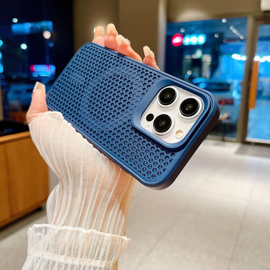 For Apple 17promax Magnetic Phone Case for IPhone 16 Breathable Heat Dissipation 14 Full Package Anti Drop 15 Protective Cover