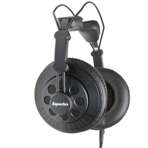 Superlux Semi-Open Professional Monitor Headphones HD668B
