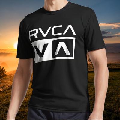Новый товар RVCA серфинг Активная футболка с логотипом Забавный Американский размер от S до 5XL