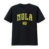 Nola 504 Футболка в винтажном стиле для печати Хлопок винтажный Стирка Слегка мягкая Повседневный уличная мода homme Стильный Унисекс