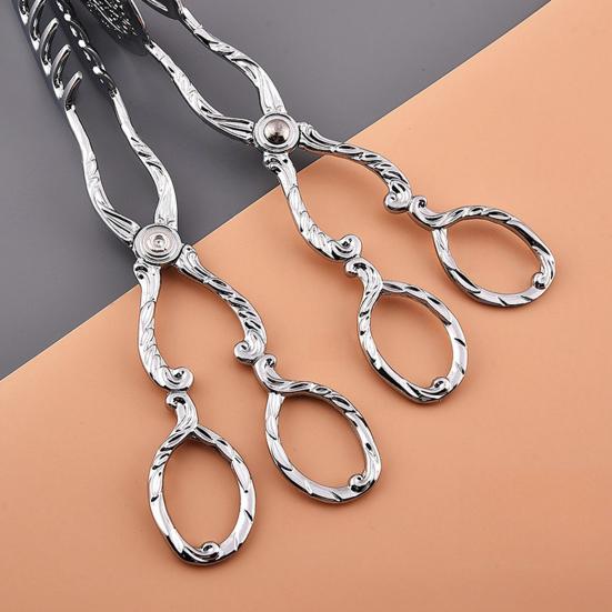 Щипцы для хлеба, зажим для торта, арабский винтажный стиль, зажимы для шведского стола, щипцы для сервировки барбекю, для кухни, домашней выпечки тортов, десертов, жарки салатов, гриля