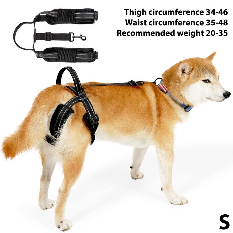 Вспомогательный пояс для задней ноги собаки, послеоперационный реабилитационный пояс, восстанавливающий инвалидность, помощь при вытяжении для собак