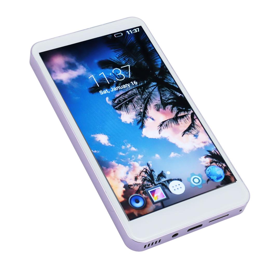 MP4 Player with Bluetooth and WiFi 5 Inch HD Touch Screen 1GB RAM 8GB ROM Noise Reduction 5MP Rear