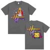 Pop Star Hannah Montana 20Th Anniversary Logo T-shirts Men Women Fashion Trend Aesthetic T Shirt Cotton O-Neck Hip Hop T-shirt