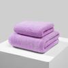Large Size Bath Towels Set 90×170cm Pineapple Lattice Pattern Microfiber Material, Soft and Comfortable, Good Water Absorption