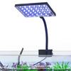 LED Aquarium Light Clip-On Fish Tanks Light with Rotating Head White LEDs Landscaping Lamp for Reef