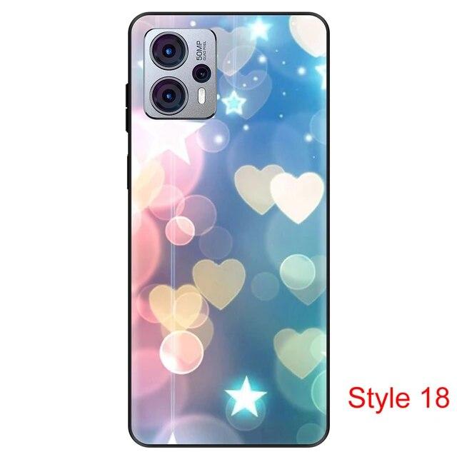 Чехол для Motorola Moto G23, пылезащитный черный чехол, силиконовый чехол 6,5 дюймов для MotoG23, противоударный мягкий бампер из ТПУ, полная защитная сумка