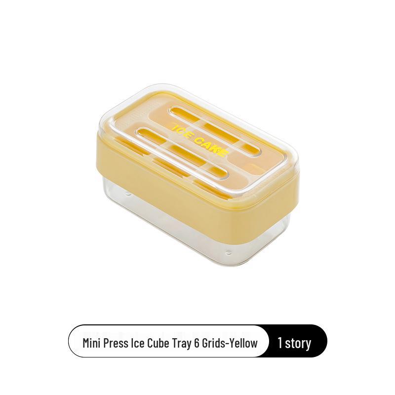 Силиконовый многослойный поднос для кубиков льда с крышкой – Легко извлекаемая форма из пищевого силикона для домашнего использования
