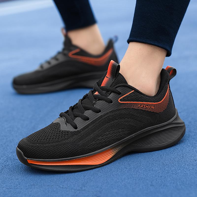 Youth sports shoes Student running shoes Light shock absorption Ultra light running shoes Raw shoes