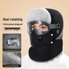 Winter Cycling Hat with Face Mask and Goggles