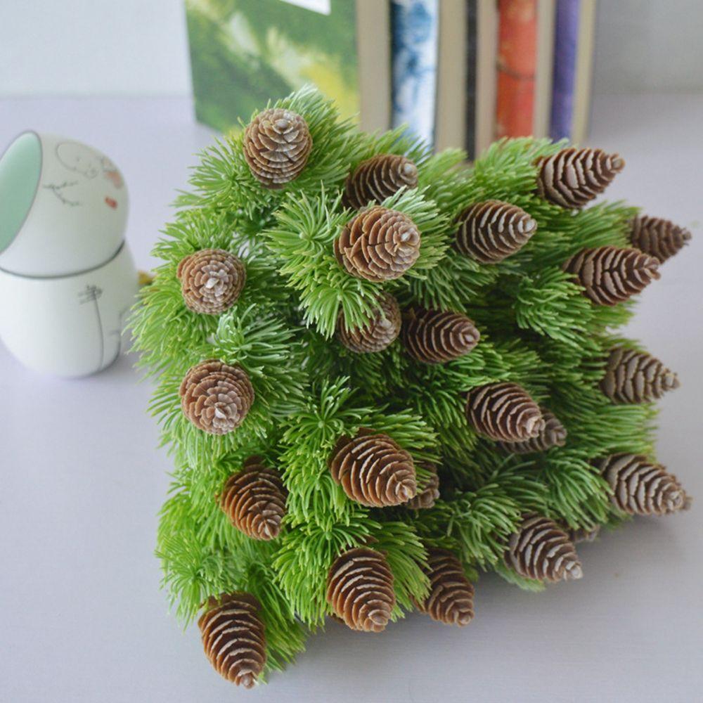 Party Xmas Crafts Simulation Pine Cones Artificial Plant Artificial Decorations Christmas Supplies